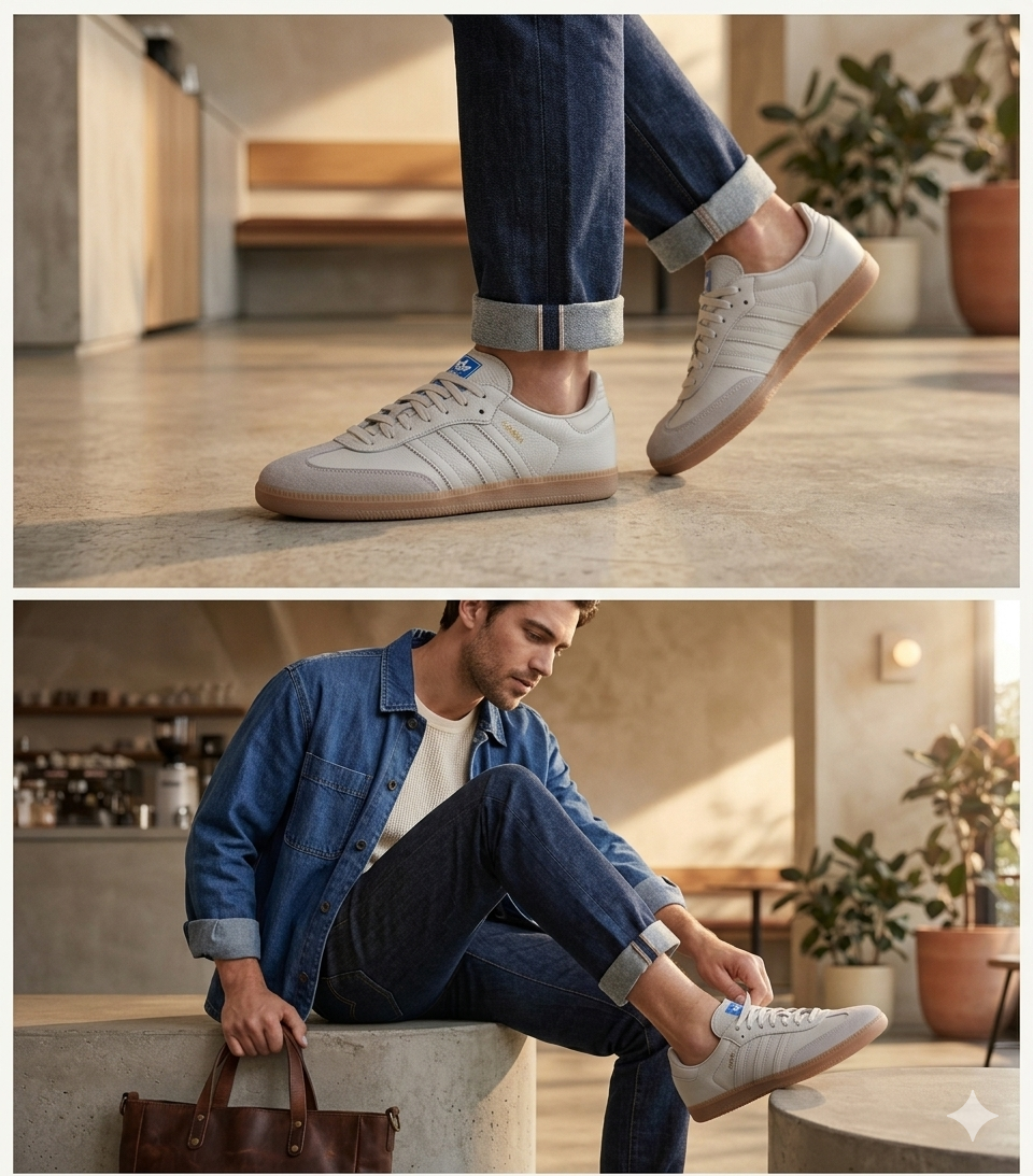 Adidas Samba Mt Dama Blanco todo